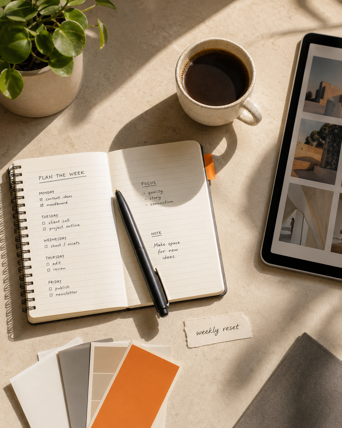 Flat Lay Desk Story preview