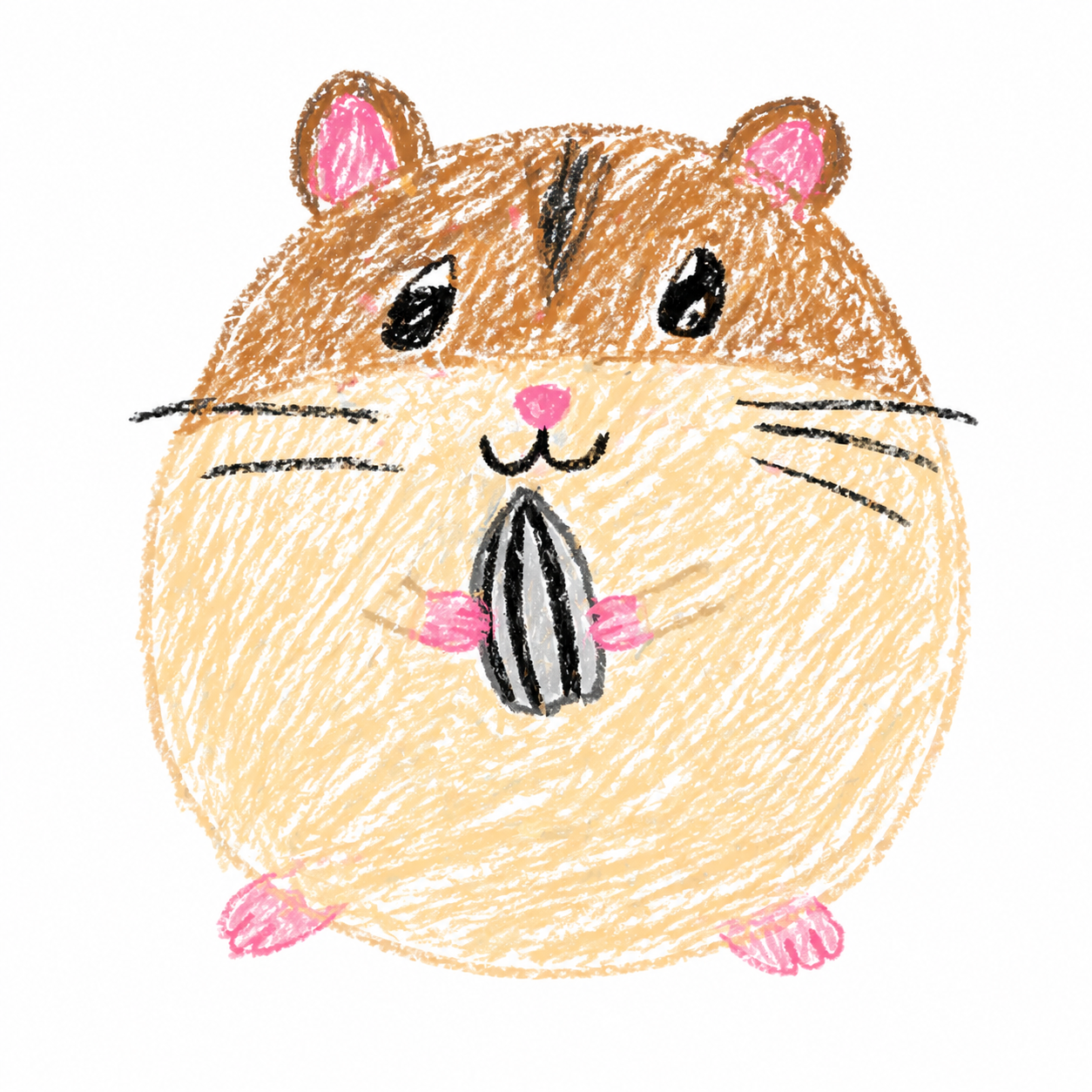 Hamster, Child Memory Drawing preview