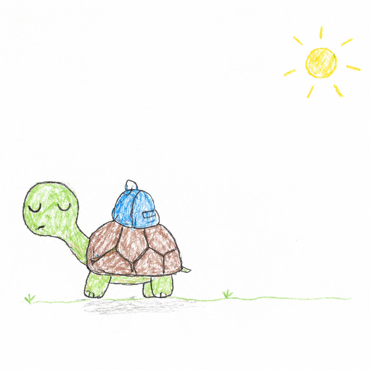 Turtle, Rushed Homework preview
