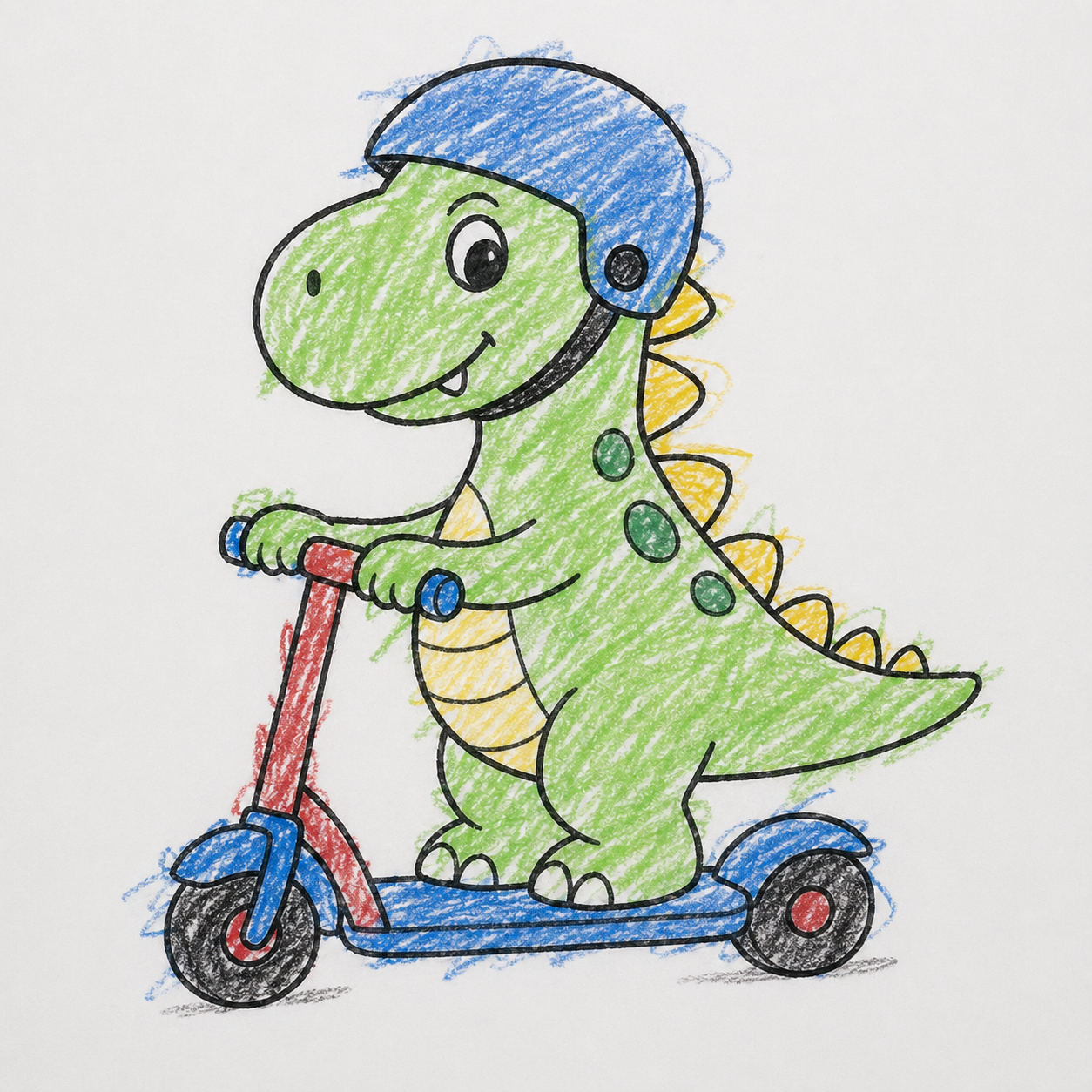 Dinosaur Coloring Book preview